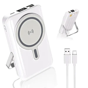 10000mAh Power Bank With 3 Cables Fast Charging Battery Pack