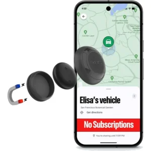 Magnetic Hidden GPS Tracker  – Android Only, Long Battery Life